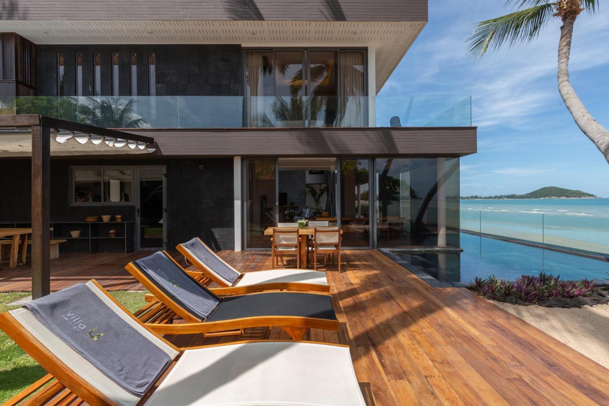 Villa U - 3Br Beachfront Haven Lipa Noi Ngoại thất bức ảnh