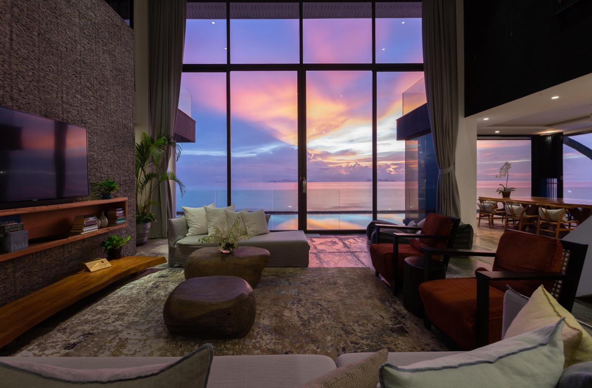 Villa U - 3Br Beachfront Haven Lipa Noi Ngoại thất bức ảnh